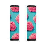 Pink Strawberry Ice Cream Print Handle Covers