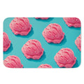 Pink Strawberry Ice Cream Print Indoor Door Mat