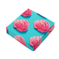 Pink Strawberry Ice Cream Print Outdoor Seat Cushion Cover