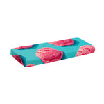 Pink Strawberry Ice Cream Print Piano Keyboard Cover