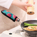 Pink Strawberry Ice Cream Print Skillet Handle Cover