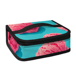 Pink Strawberry Ice Cream Print Small Lunch Bag