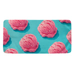 Pink Strawberry Ice Cream Print Towel