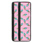 Pink Striped Ice Cream Pattern Print Refrigerator Handle Covers
