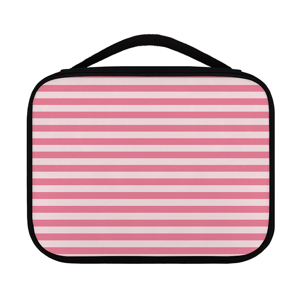 Pink Striped Pattern Print Classic Bible Case