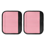 Pink Striped Pattern Print Handle Covers