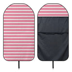 Pink Striped Pattern Print Waterproof Car Seat Cover