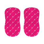 Pink Sweet Lollipop Pattern Print Bar Stool Covers