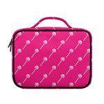 Pink Sweet Lollipop Pattern Print Briefcase Bible Bag