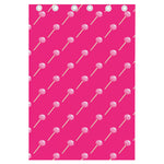Pink Sweet Lollipop Pattern Print Curtain