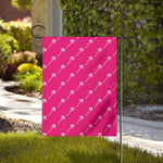Pink Sweet Lollipop Pattern Print House Flag