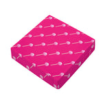 Pink Sweet Lollipop Pattern Print Outdoor Seat Cushion Cover