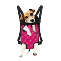 Pink Sweet Lollipop Pattern Print Pet Carrier Backpack