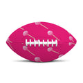 Pink Sweet Lollipop Pattern Print Rugby Ball