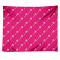 Pink Sweet Lollipop Pattern Print Tapestry