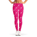 Pink Sweet Lollipop Pattern Print Women's Leggings