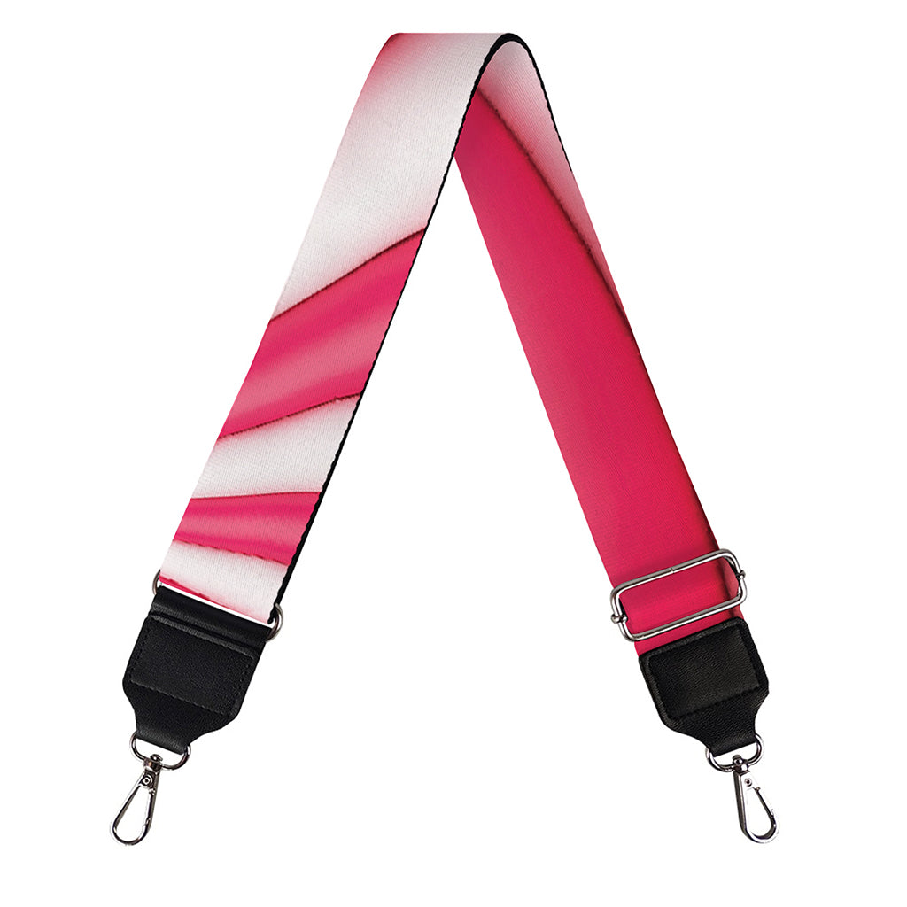 Pink Swirl Candy Print Bag Strap