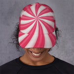 Pink Swirl Candy Print Baseball Cap