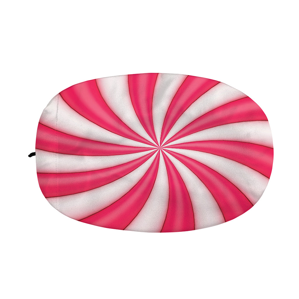 Pink Swirl Candy Print Car Side Mirror Covers