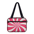 Pink Swirl Candy Print Double Strap Bible Bag