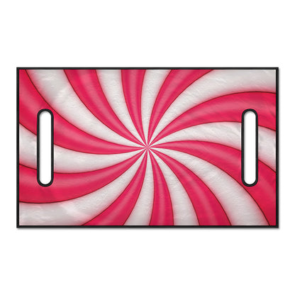 Pink Swirl Candy Print Golf Cart Seat Cover
