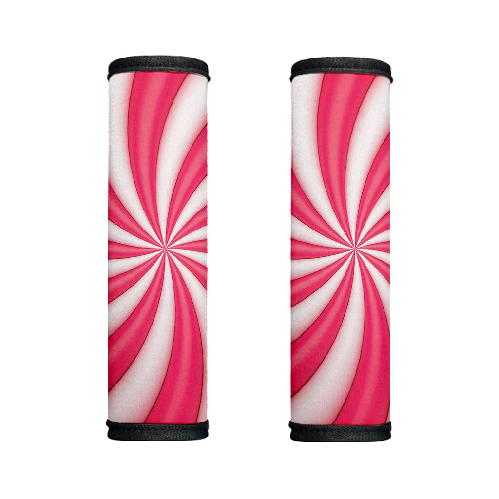 Pink Swirl Candy Print Handle Covers