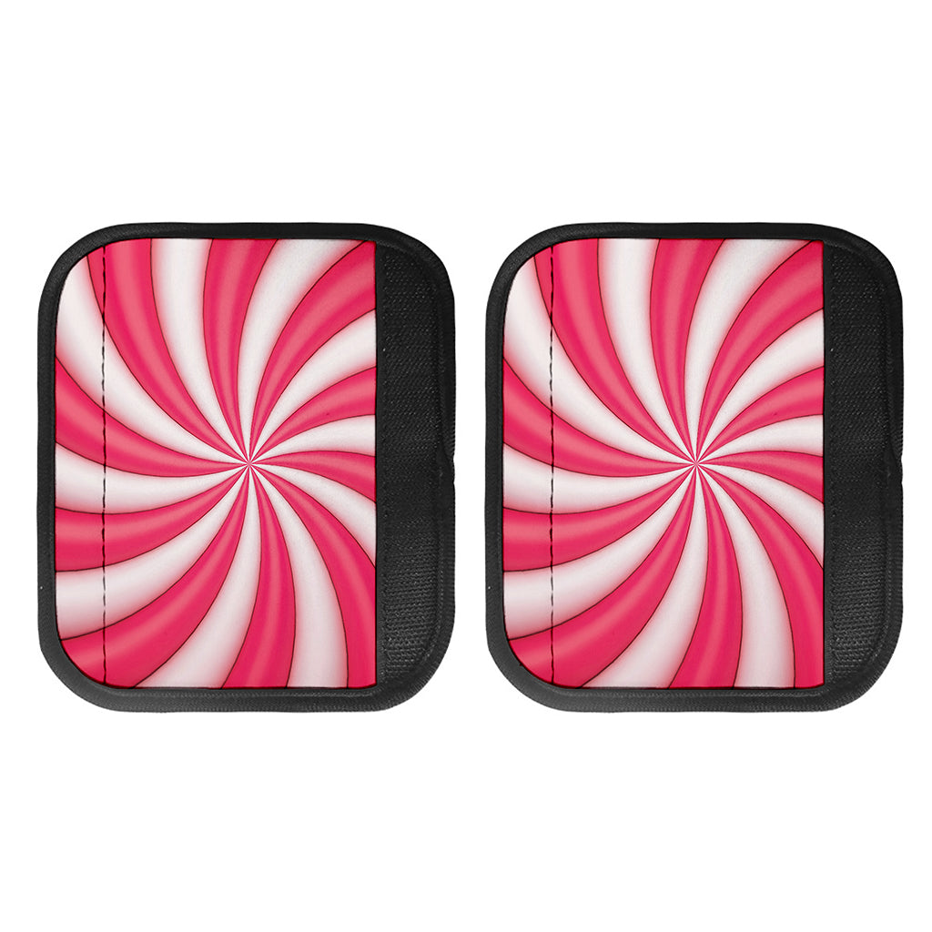 Pink Swirl Candy Print Handle Covers