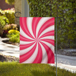 Pink Swirl Candy Print House Flag