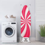 Pink Swirl Candy Print Ironing Board Cover