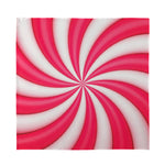 Pink Swirl Candy Print Silk Bandana