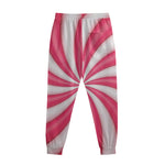 Pink Swirl Candy Print Sweatpants