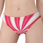 Pink Swirl Candy Print Women's Panties