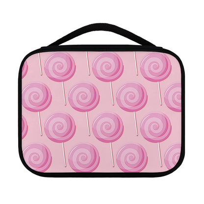 Pink Swirl Lollipop Pattern Print Classic Bible Case