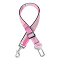 Pink Swirl Lollipop Pattern Print Dog Seat Belt