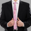 Pink Swirl Lollipop Pattern Print Necktie