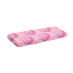 Pink Swirl Lollipop Pattern Print Piano Keyboard Cover