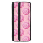 Pink Swirl Lollipop Pattern Print Refrigerator Handle Covers