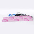 Pink Swirl Lollipop Pattern Print Sports Towel