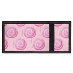 Pink Swirl Lollipop Pattern Print Trifold Wallet