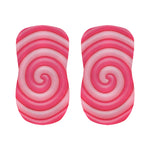 Pink Swirl Lollipop Print Bar Stool Covers