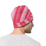 Pink Swirl Lollipop Print Beanie