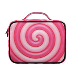Pink Swirl Lollipop Print Briefcase Bible Bag