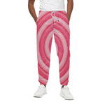 Pink Swirl Lollipop Print Cotton Pants