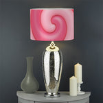 Pink Swirl Lollipop Print Drum Lamp Shade