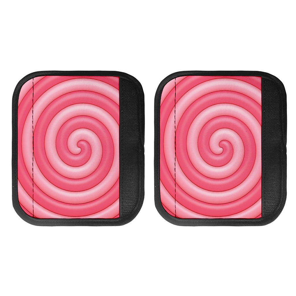 Pink Swirl Lollipop Print Handle Covers