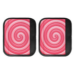 Pink Swirl Lollipop Print Handle Covers
