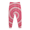 Pink Swirl Lollipop Print Jogger Pants