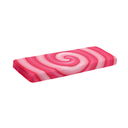 Pink Swirl Lollipop Print Piano Keyboard Cover