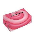 Pink Swirl Lollipop Print Rectangle Tissue Box Cover