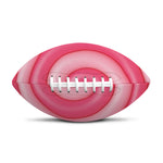 Pink Swirl Lollipop Print Rugby Ball